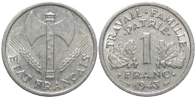 France franc 1943