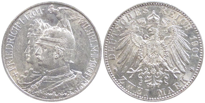 Germany Prussia mark 02 1901