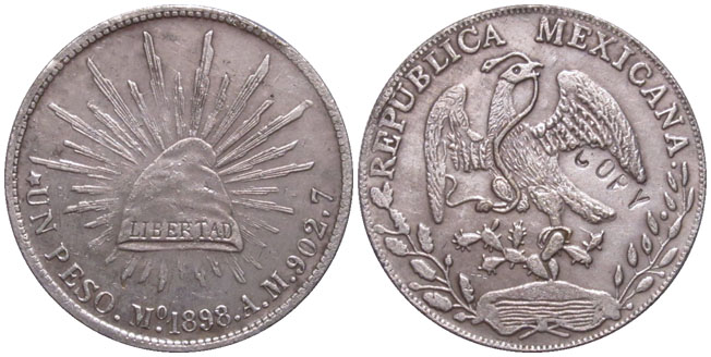 Mexico 1898 peso copy 1