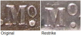 Mexico peso mintmarks