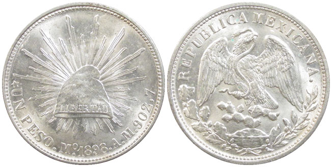 Mexico peso restrike 0906