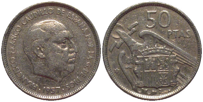 Spain 50 pesetas