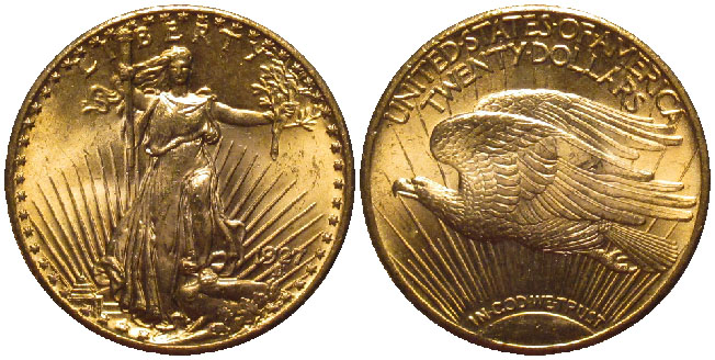 United States dollar 20 1927