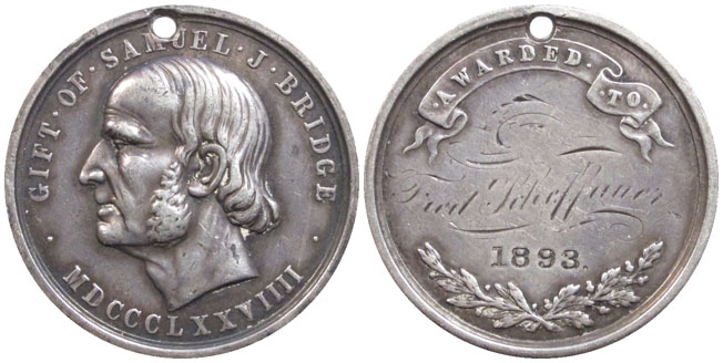 Bridge Medal Fred Scheffauer