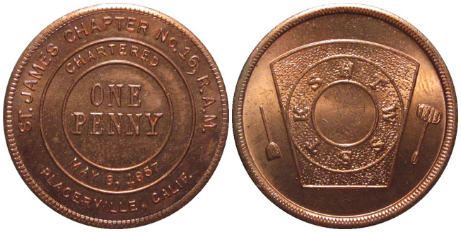 Masonic Penny Placerville