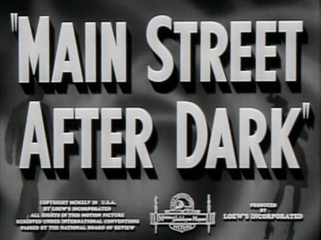 Main Street After Dark