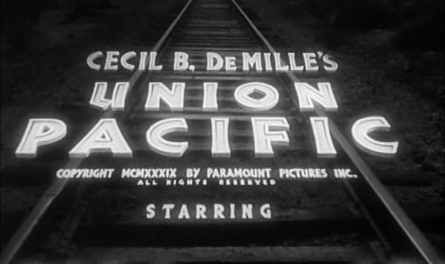 Union Pacific (1939) - Coins in Movies