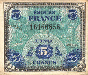 Paper Money Signed France