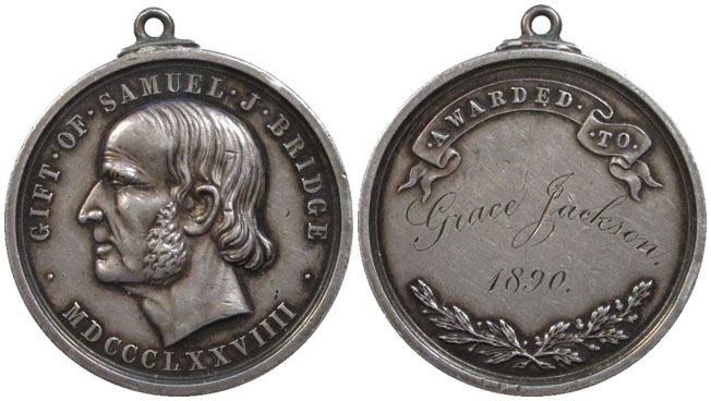 Bridge Medal Grace Jackson