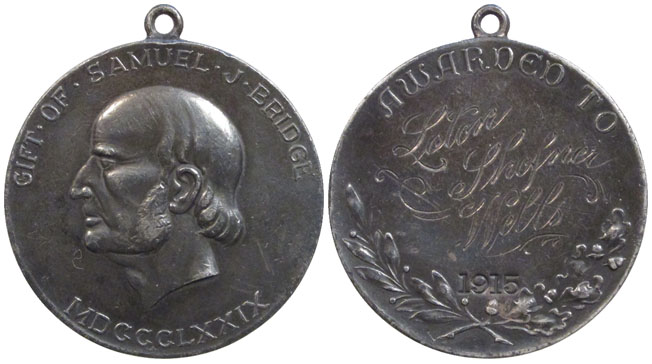 Bridge Medal Loton Wells