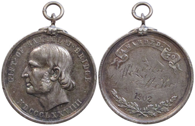 Bridge Medal Mervyn Wehe
