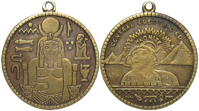 Egyptian Magic Coin Okonite