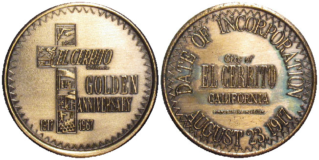 El Cerrito California Golden Anniversary 1967