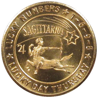 Ushers Coin Sagittarius