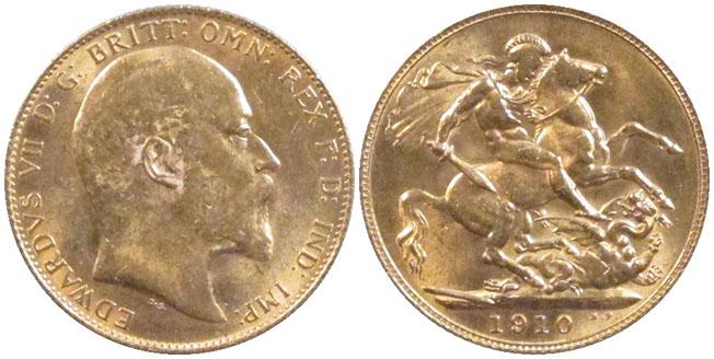 Britain Edward VII sovereign