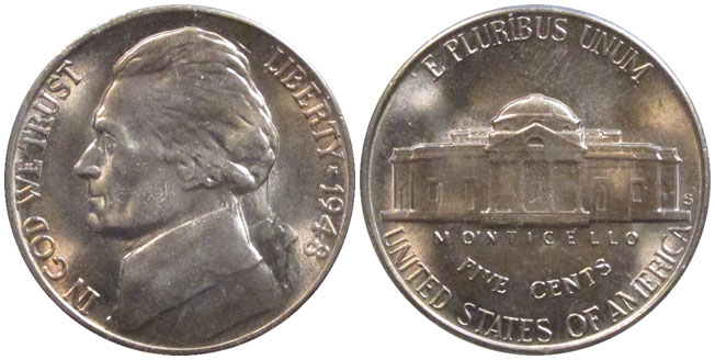 United States Jefferson nickel