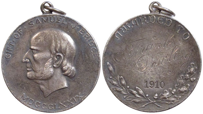 Bridge Medal Frank Dowling