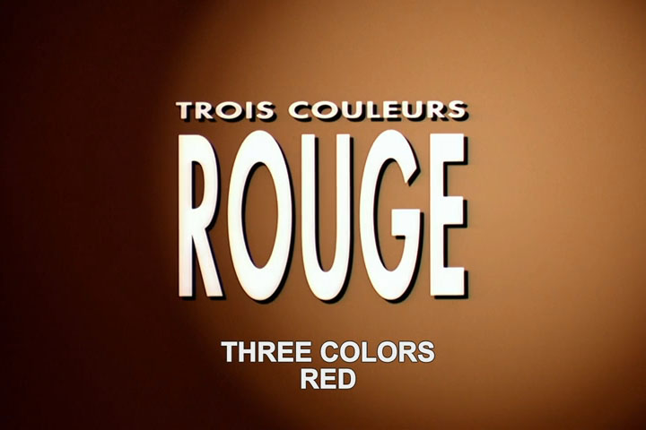 Three Colors: Red