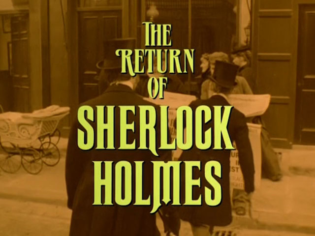 Sherlock Holmes - The The Empty House